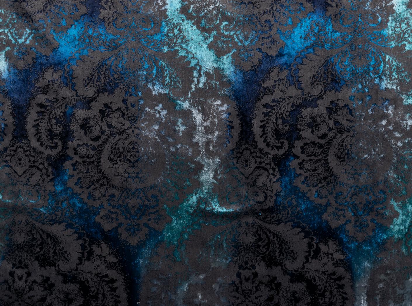 Kangas Barok Medallion 406 Blu Kangas Barok Medallion 406 Blu