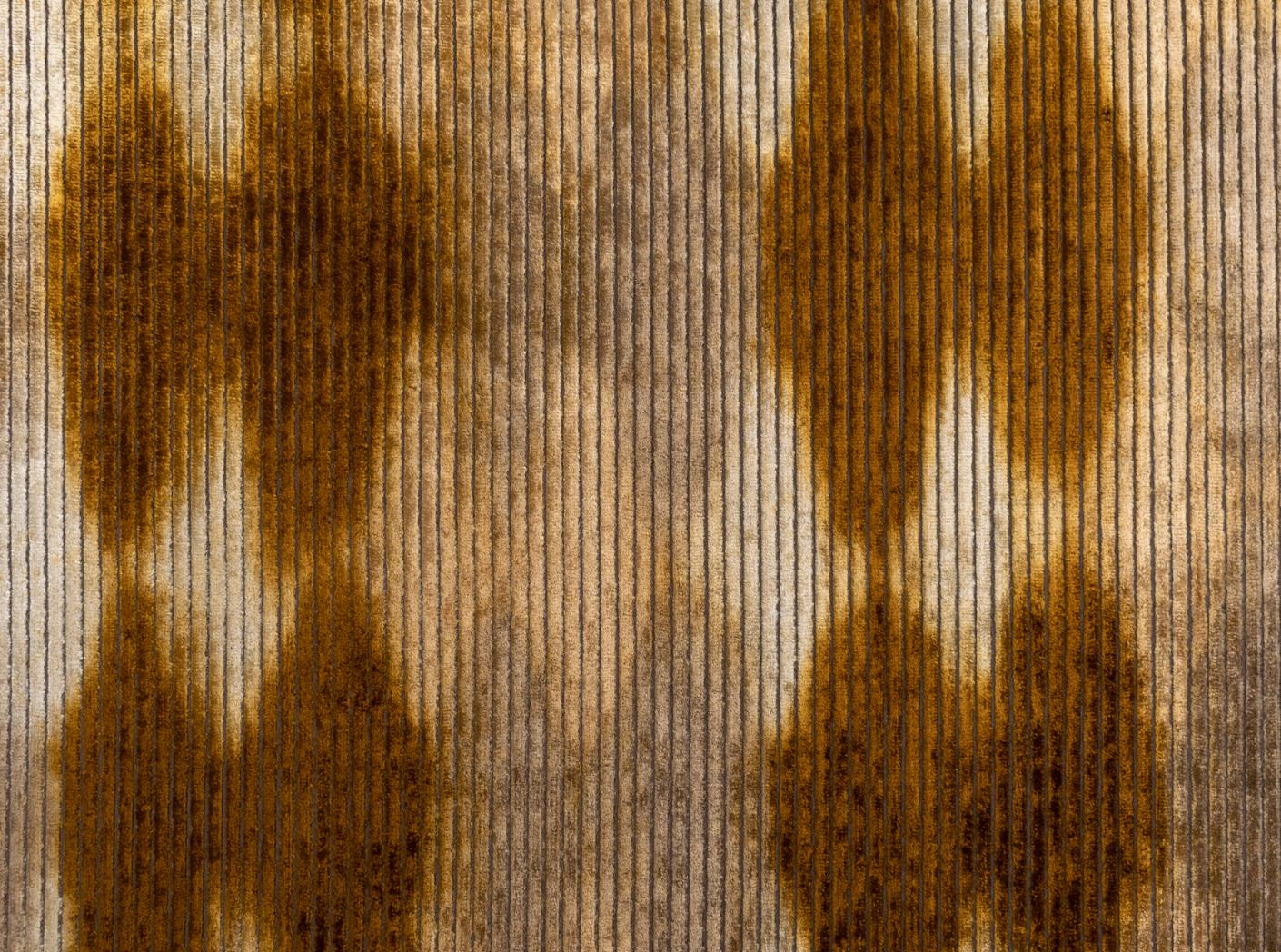 Kangas Barok Stripe 502 Giallo Kangas Barok Stripe 502 Giallo