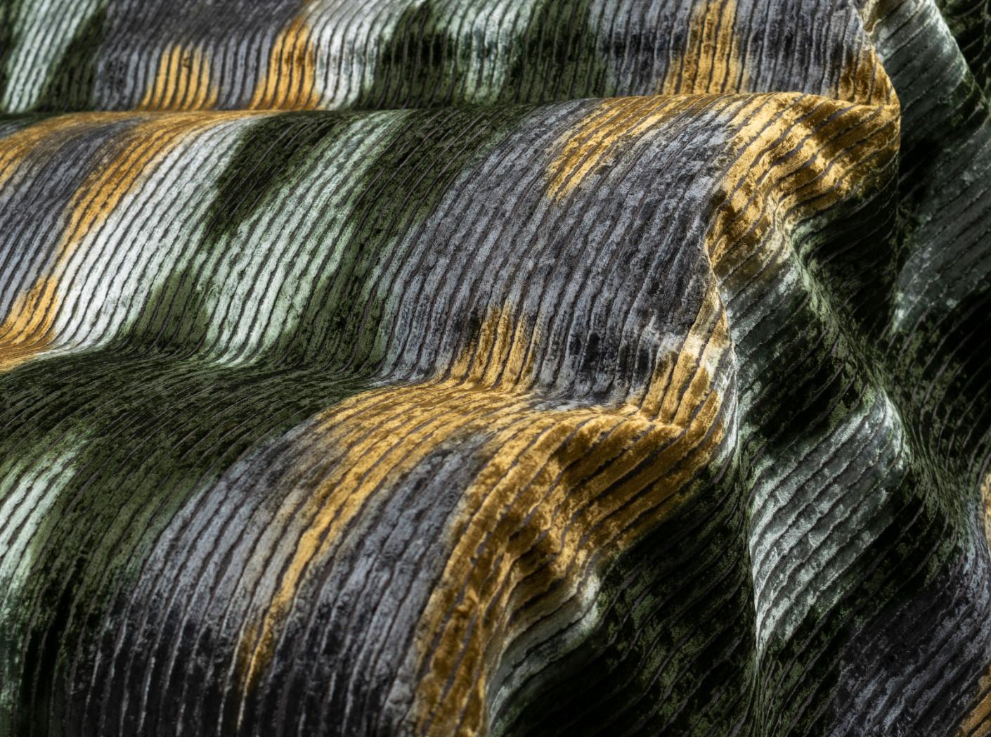 Kangas Barok Stripe 503 Verde Kangas Barok Stripe 503 Verde