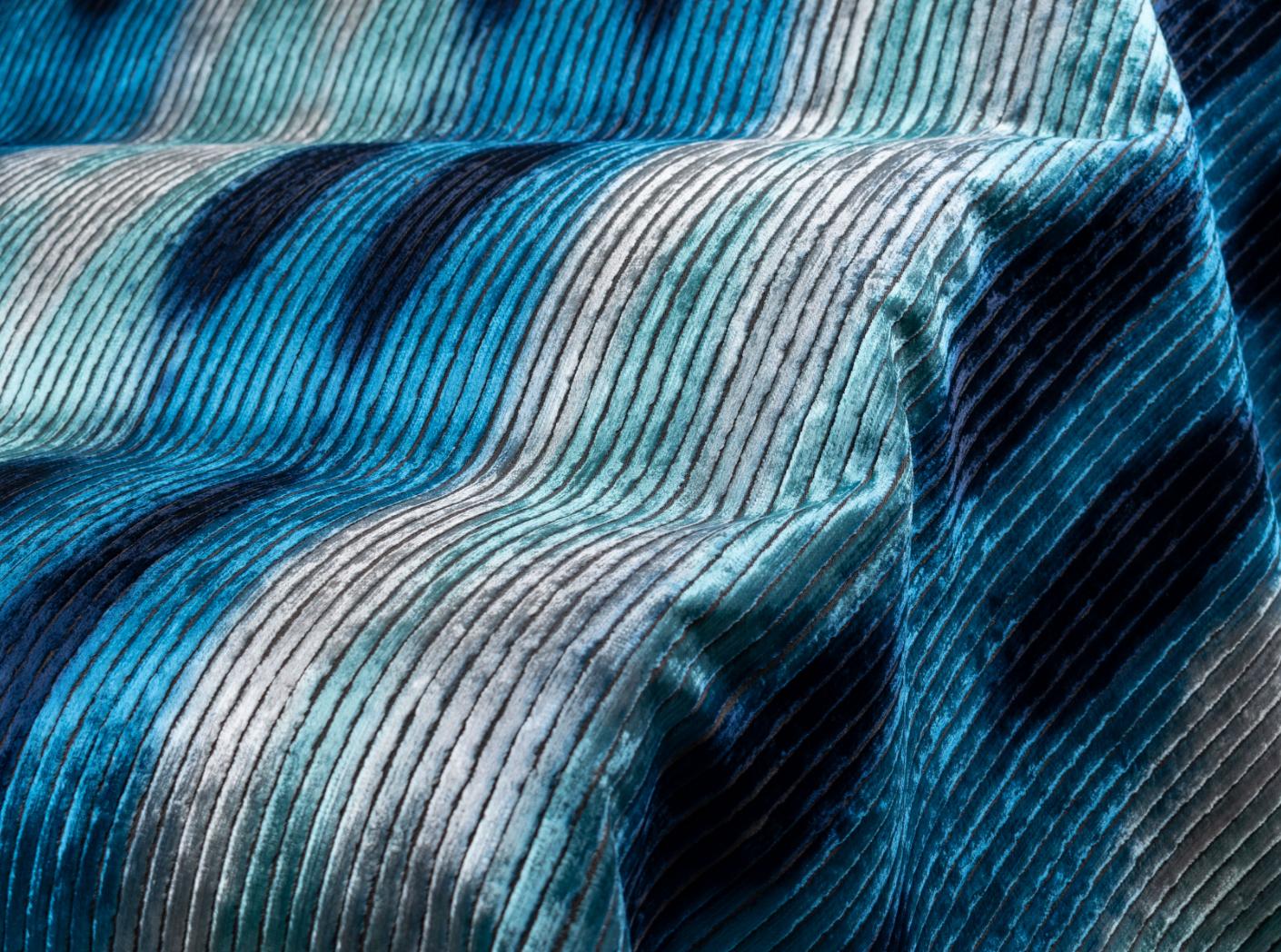 Kangas Barok Stripe 506 Blu Kangas Barok Stripe 506 Blu