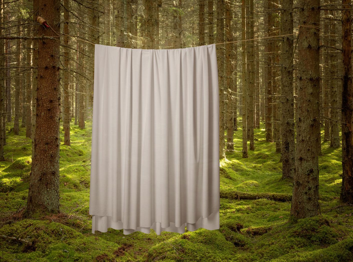 Gardin Roma Velvet FR 32 Linen 300 cm Gardin Roma Velvet FR 32 Linen 300 cm