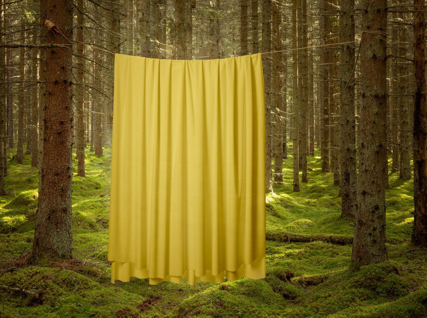 Gardin Roma Velvet FR 17 Yellow 300 cm Gardin Roma Velvet FR 17 Yellow 300 cm