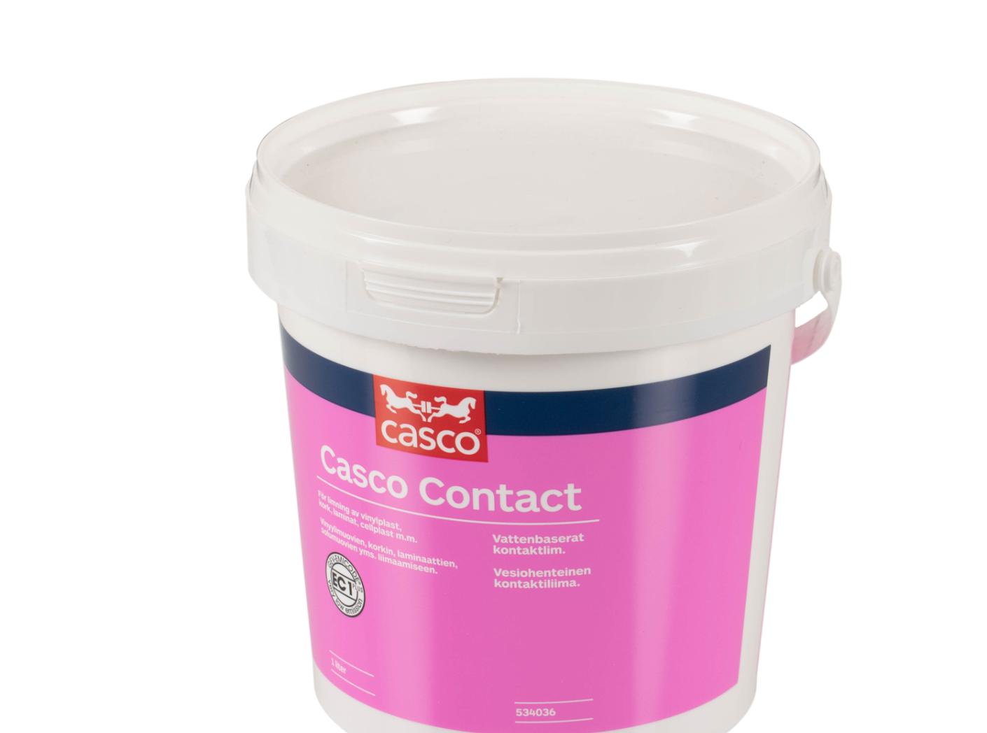 Casco 3880 Vesiohent. kontaktiliima 1 ltr Casco 3880 Vesiohent. kontaktiliima 1 ltr