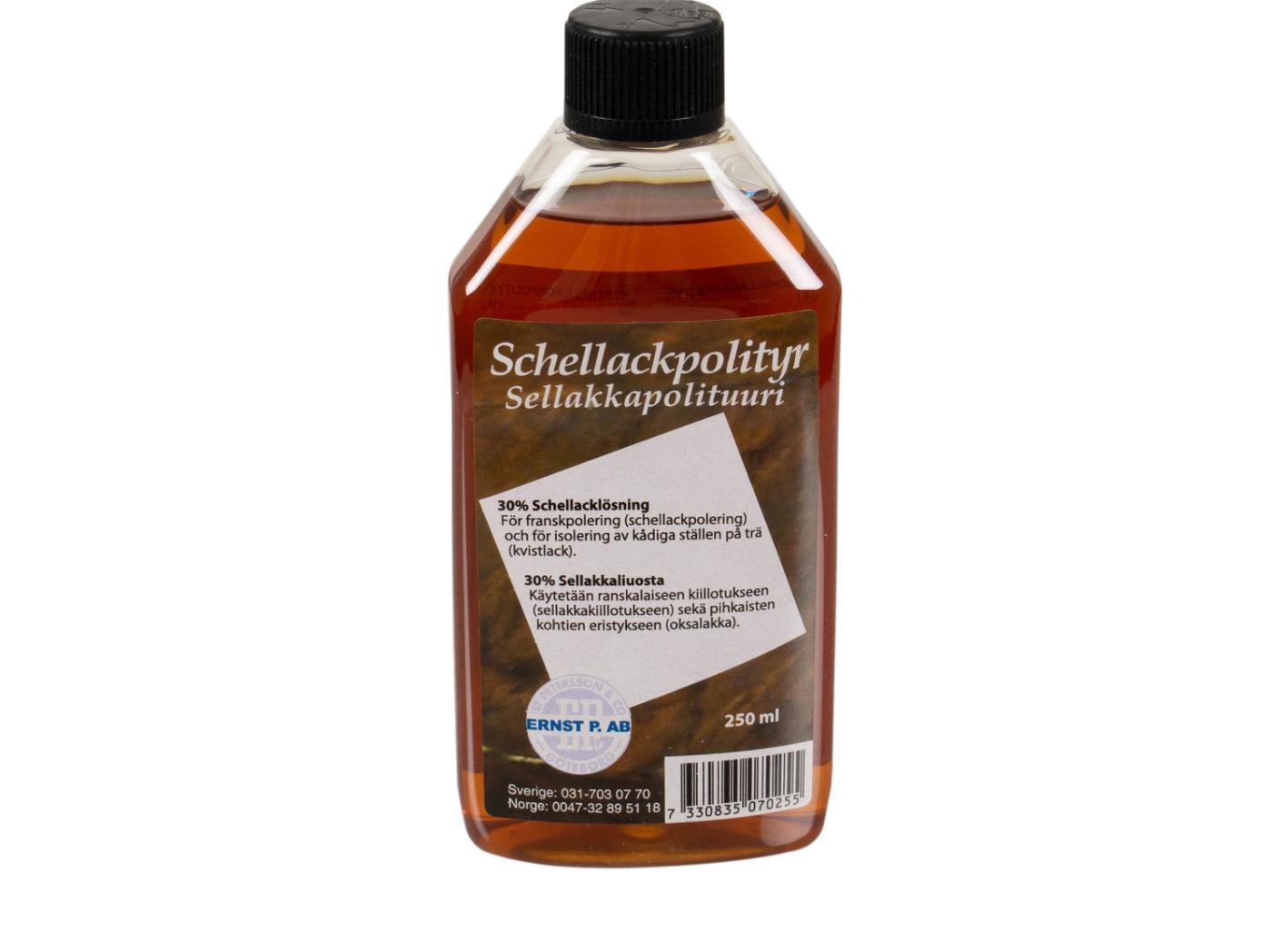 SCHELLAKKAPOLITYR Rubinol , 250 ml SCHELLAKKAPOLITYR Rubinol , 250 ml