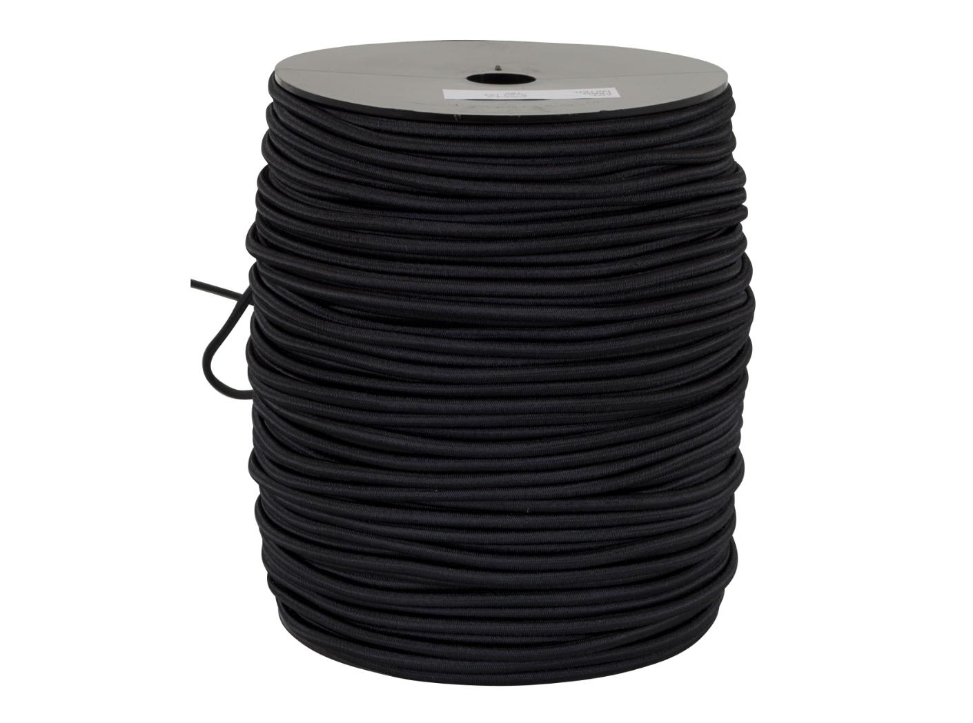 KUMINAUHA 4 mm pyöreä musta / 150m rll KUMINAUHA 4 mm pyöreä musta / 150m rll