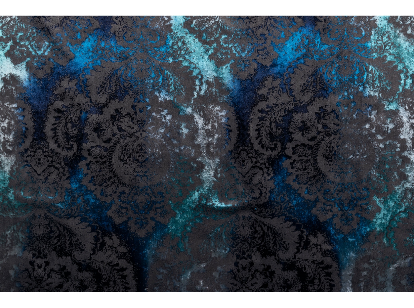 Kangas Barok Medallion 406 Blu Kangas Barok Medallion 406 Blu