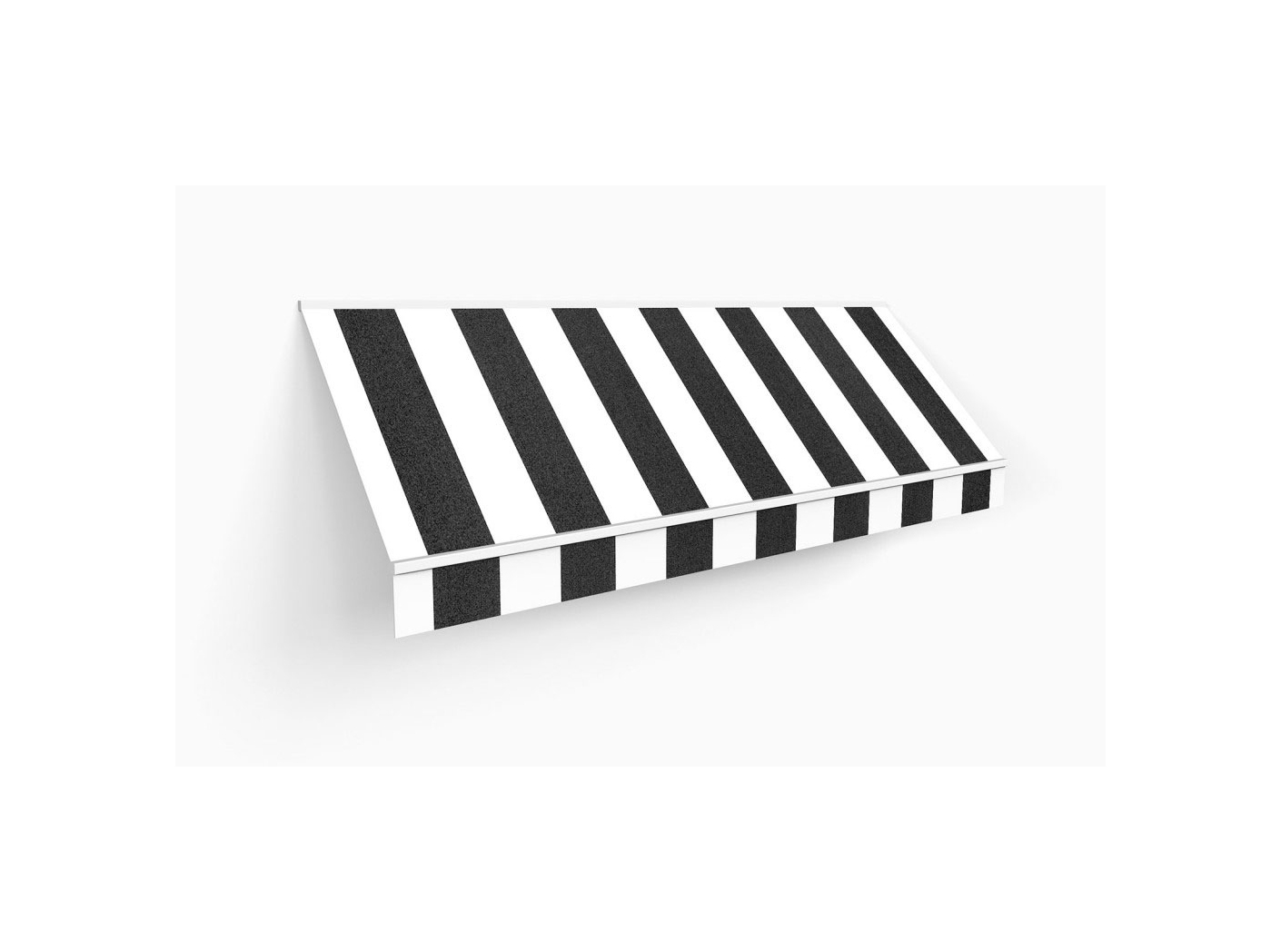 Markiisikangas Docril Stripe 014 White/Black Markiisikangas Docril Stripe 014 White/Black