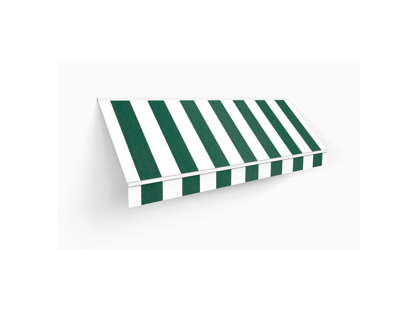 Markiisikangas Docril Stripe 019 White/Green Markiisikangas Docril Stripe 019 White/Green
