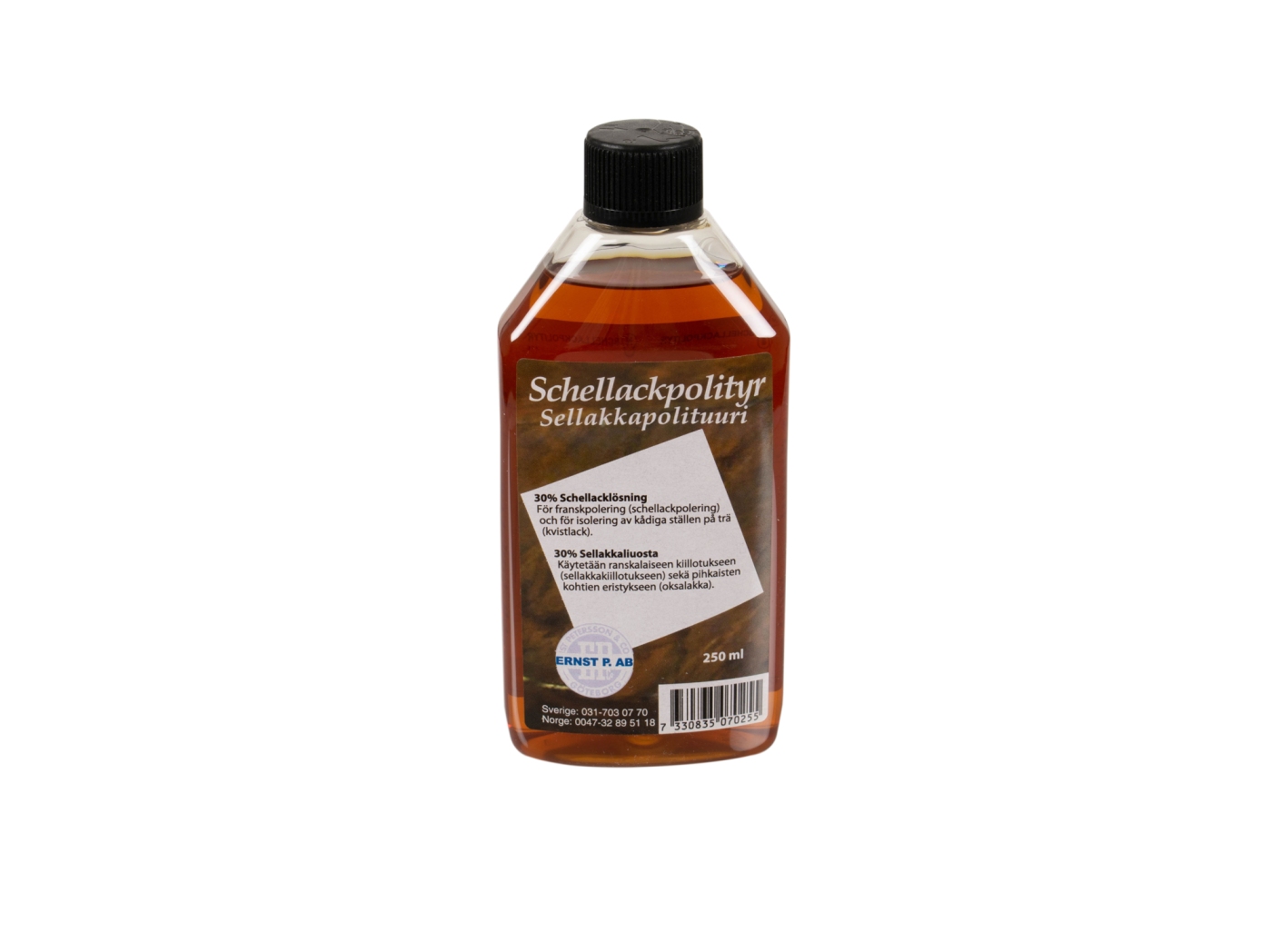 SCHELLAKKAPOLITYR Rubinol , 250 ml SCHELLAKKAPOLITYR Rubinol , 250 ml